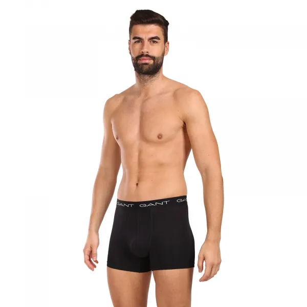 3PACK pánske boxerky Gant čierné (900013004-005) M, trenky