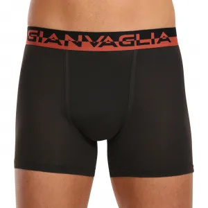 5PACK pánske boxerky Gianvaglia čierne (GVG-5008) L, trenky