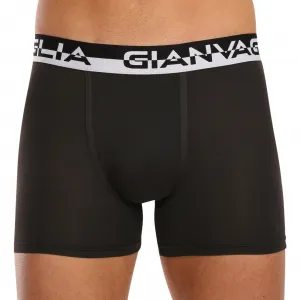 5PACK pánske boxerky Gianvaglia čierne (GVG-5008) L, trenky