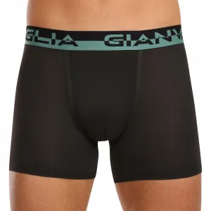 5PACK pánske boxerky Gianvaglia čierne (GVG-5008) L, trenky