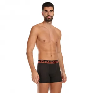 5PACK pánske boxerky Gianvaglia čierne (GVG-5008) L, trenky