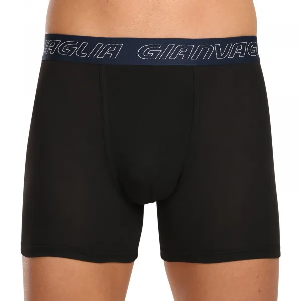5PACK pánske boxerky Gianvaglia čierne (GVG-5014) M, trenky
