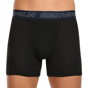 5PACK pánske boxerky Gianvaglia čierne (GVG-5014) M, trenky