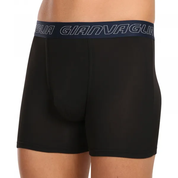 5PACK pánske boxerky Gianvaglia čierne (GVG-5014) M, trenky