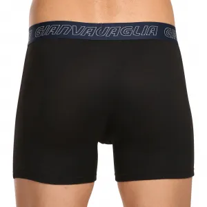 5PACK pánske boxerky Gianvaglia čierne (GVG-5014) M, trenky