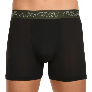5PACK pánske boxerky Gianvaglia čierne (GVG-5014) M, trenky
