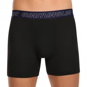 5PACK pánske boxerky Gianvaglia čierne (GVG-5014) M, trenky