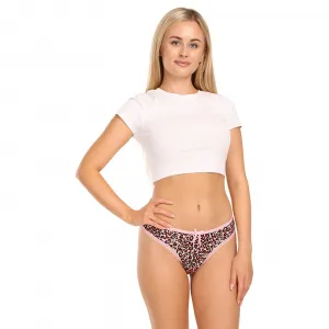 3PACK dámske tangá Fine woman viacfarebná (808-B) M
