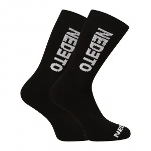 7PACK ponožky Nedeto vysoké čierne (7NDTP001-brand) M