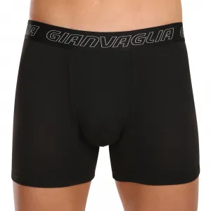 5PACK pánske boxerky Gianvaglia čierne (GVG-5015) M, trenky