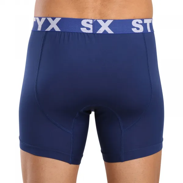 Pánske funkčné boxerky Styx tmavo modré (W968) S, trenky