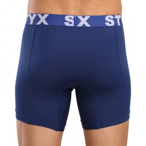 Pánske funkčné boxerky Styx tmavo modré (W968) S, trenky