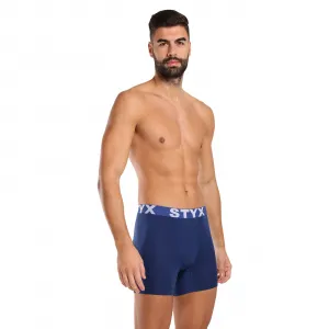 Pánske funkčné boxerky Styx tmavo modré (W968) S, trenky