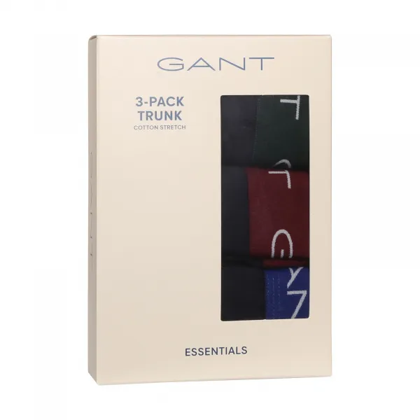 3PACK pánske boxerky Gant modré (902333003-604) M, trenky