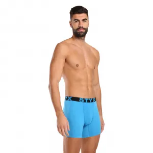 Pánske funkčné boxerky Styx modré (W1169) M, trenky