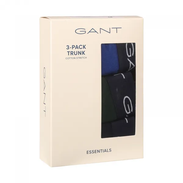 3PACK men's boxers Gant multicolored