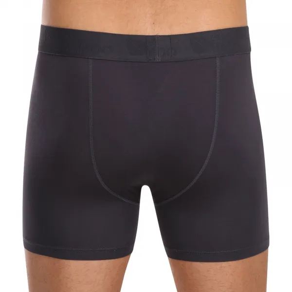 Pánske boxerky Gino sivé (74160) M, trenky