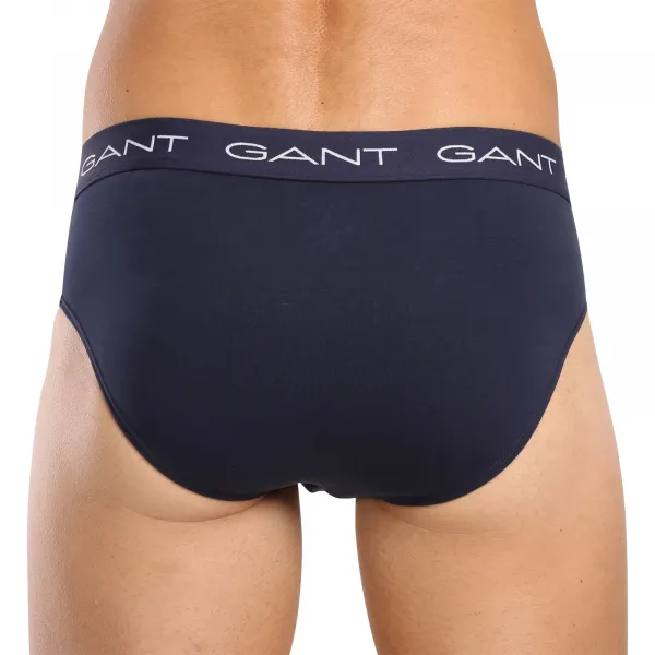 3PACK pánske slipy Gant modré (900013001-405) M