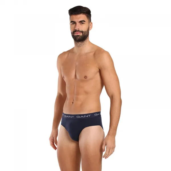 3PACK pánske slipy Gant modré (900013001-405) M