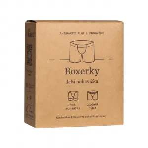 Pánske boxerky Gino sivé (74160) M, trenky