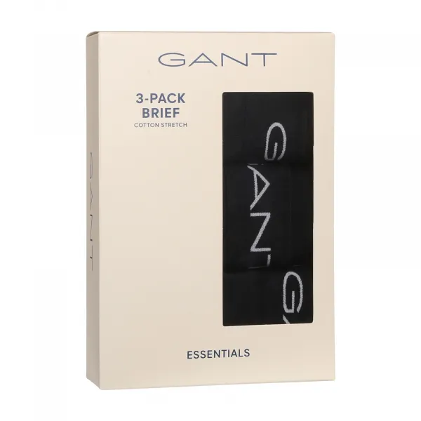 3PACK pánske slipy Gant čierné (900013001-005) M