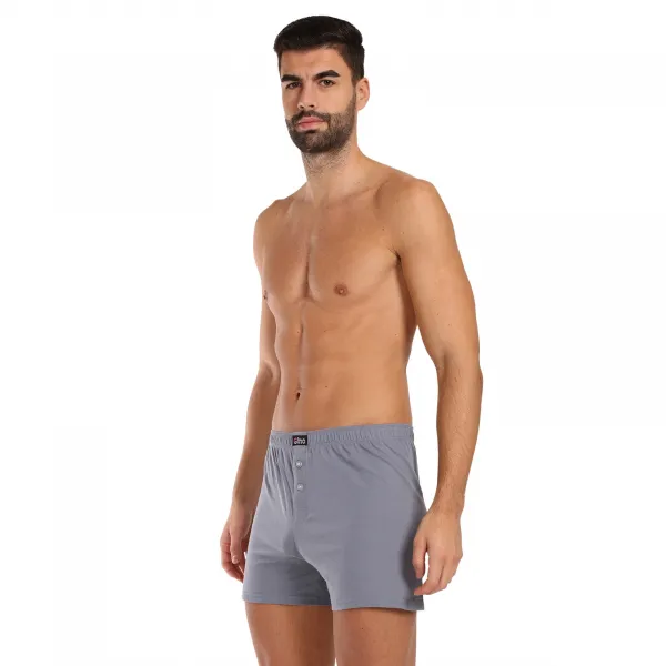 Pánske trenky Gino sivé (75162) M, trenírky