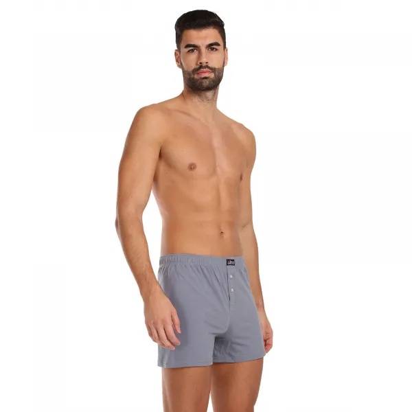 Pánske trenky Gino sivé (75162) M, trenírky