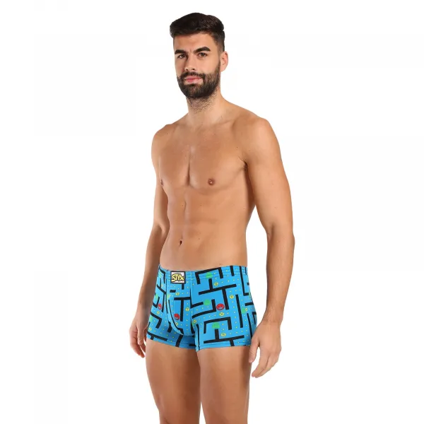 Pánske boxerky Styx art klasická guma hra (Q1259) M, trenky