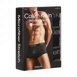 3PACK pánske boxerky Calvin Klein čierné (NB2569A-UB1) M, trenky
