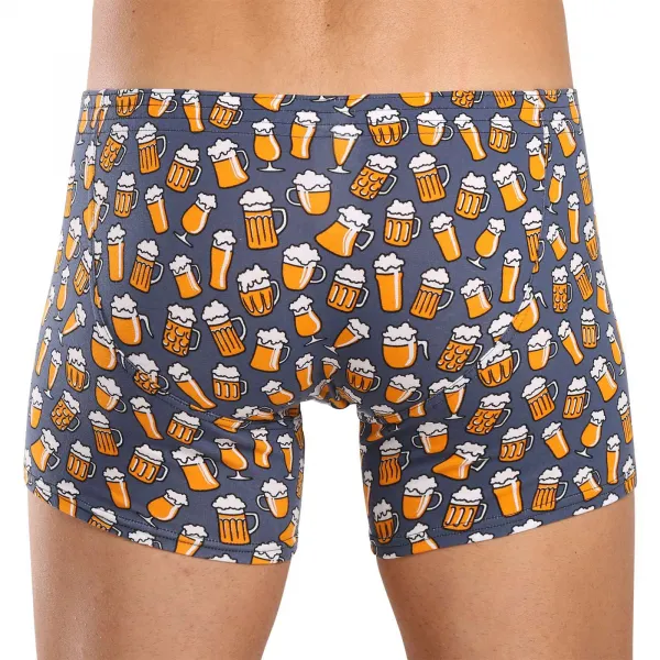 Pánske boxerky Styx long art klasická guma pivo (F1357) M, trenky