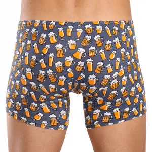 Pánske boxerky Styx long art klasická guma pivo (F1357) M, trenky