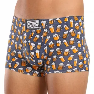 Pánske boxerky Styx art klasická guma pivo (Q1357) S, trenky