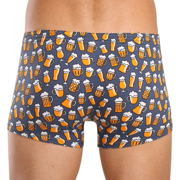 Pánske boxerky Styx art klasická guma pivo (Q1357) S, trenky