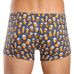 Pánske boxerky Styx art klasická guma pivo (Q1357) S, trenky