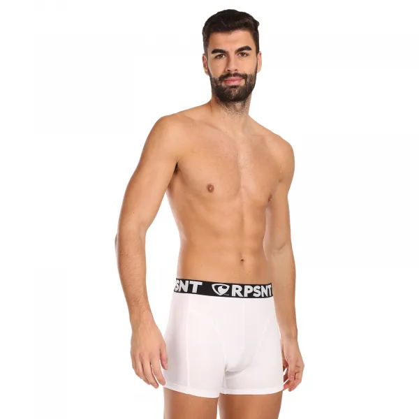 Pánske boxerky Represent Sport bielé (R3M-BOX-0406) M, trenky