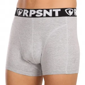 Pánske boxerky Represent Sport sivé (R3M-BOX-0404) S, trenky