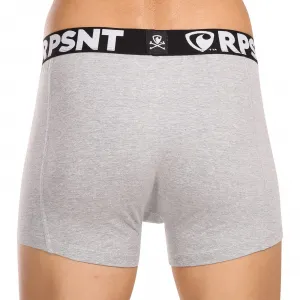 Pánske boxerky Represent Sport sivé (R3M-BOX-0404) S, trenky