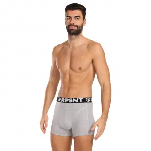 Pánske boxerky Represent Sport sivé (R3M-BOX-0404) S, trenky