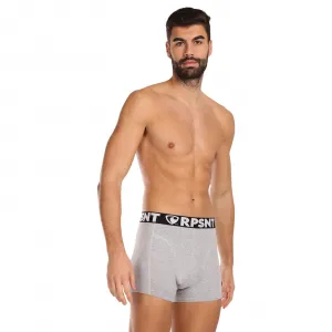 Pánske boxerky Represent Sport sivé (R3M-BOX-0404) S, trenky