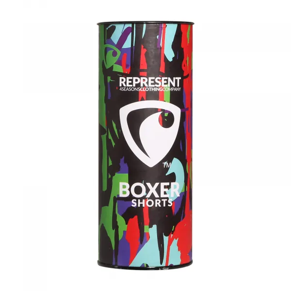 Pánske boxerky Represent Sport sivé (R3M-BOX-0404) S, trenky