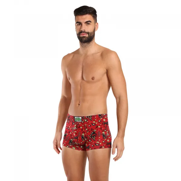 Pánske boxerky Styx art klasická guma zombie (Q1451) M, trenky