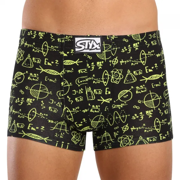 3PACK pánske boxerky Styx art klasická guma viacfarebné (3Q12672) M, trenky