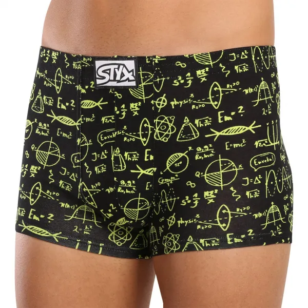 3PACK pánske boxerky Styx art klasická guma viacfarebné (3Q12672) M, trenky