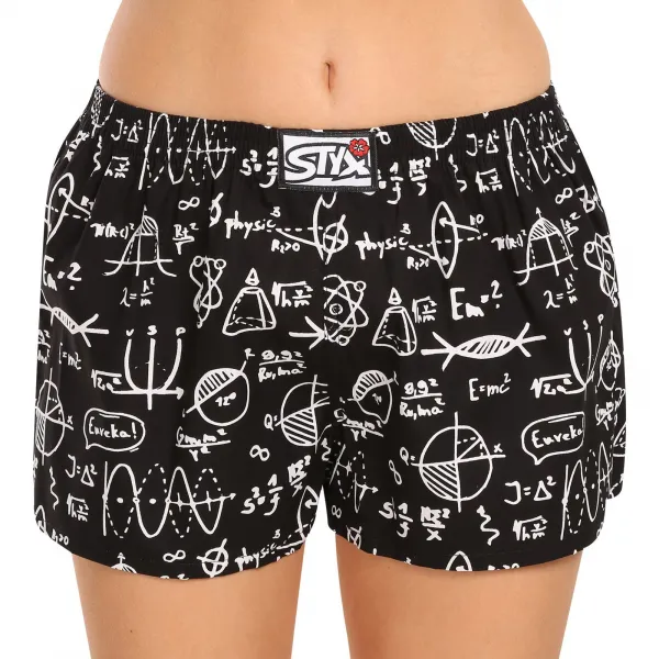 3PACK dámske trenky Styx art klasická guma viacfarebné (3K15782) S, trenírky