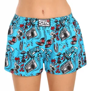 3PACK dámske trenky Styx art klasická guma viacfarebné (3K15782) S, trenírky
