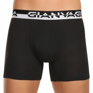 10PACK pánske boxerky Gianvaglia čierne (GVG-5012) M, trenky