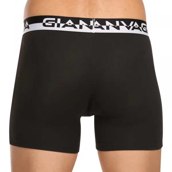 10PACK pánske boxerky Gianvaglia čierne (GVG-5012) M, trenky