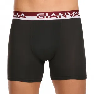 10PACK pánske boxerky Gianvaglia čierne (GVG-5012) M, trenky
