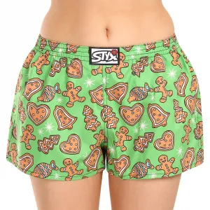3PACK dámske trenky Styx art klasická guma viacfarebné (3K17134) M, trenírky