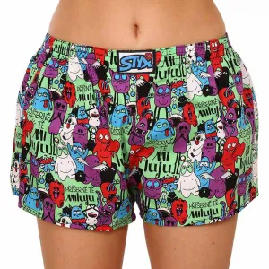 3PACK dámske trenky Styx art klasická guma viacfarebné (3K14125) M, trenírky